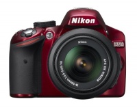 Nikon D3200 24.2 MP CMOS Digital SLR with 18-55mm f/3.5-5.6 AF-S DX VR NIKKOR Zoom Lens (Red) Nikon D3200 24.2 MP CMOS Digital SLR with 18-55mm f/3.5-5.6 AF-S DX VR NIKKOR Zoom Lens (Red)