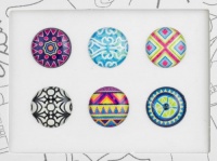 Bubble Buttons Home Button Sticker Patterns Pack
