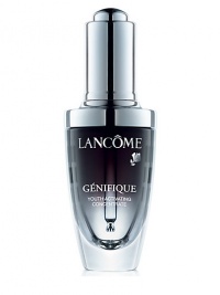 Youth is in your genes. Reactivate it. Discover the skin you were born to have. Lancôme invents our first skincare that boosts the activity of genes. Ten years of research, seven international patents. At the very origin of your skin's youth: your genes. Genes produce specific proteins, that can be found on the skin's surface. These proteins are the skin's signature of youth. With age, their presence diminishes. Youth is in your genes. Reactivate it. Discover the skin you were born to have. Lancôme invents our first skincare that boosts the activity of genes. Ten years of research, seven international patents. At the very origin of your skin's youth: your genes. Genes produce specific proteins, that can be found on the skin's surface. These proteins are the skin's signature of youth. With age, their presence diminishes.