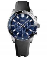 A luxury sport watch for the rugged man, by Hugo Boss. A luxury sport watch for the rugged man, by Hugo Boss.