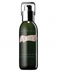 This ultra-light gel serum boosts skin's ability to reflect light. It illuminates the complexion immediately on contact, awakening a brilliant new clarity. Targeted skin tone correctors dissolve the look of discoloration. Water borne anti-oxidants help skin remain looking more even and bright into the future. La Mer's Radiant Waters smooth away dull surface cells that obscure light. Pores are purified and refined. This ultra-light gel serum boosts skin's ability to reflect light. It illuminates the complexion immediately on contact, awakening a brilliant new clarity. Targeted skin tone correctors dissolve the look of discoloration. Water borne anti-oxidants help skin remain looking more even and bright into the future. La Mer's Radiant Waters smooth away dull surface cells that obscure light. Pores are purified and refined.