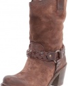 FRYE Women's Carmen Braided Harness Boot