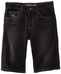 Timberland Boys 8-20 Denim Short, Black, 16 Timberland Boys 8-20 Denim Short, Black, 16