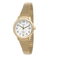 Timex Women's T2H351 Easy Reader Gold-Tone Stainless Steel Expansion Band Watch Timex Women's T2H351 Easy Reader Gold-Tone Stainless Steel Expansion Band Watch