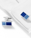 Lighten up your office look with these cufflinks from Kenneth Cole Reaction.