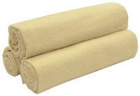 Tadpoles Organics Set of 3 Flannel Receiving Blankets, Natural Tadpoles Organics Set of 3 Flannel Receiving Blankets, Natural