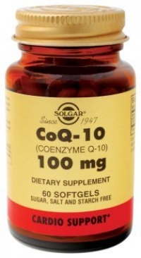 Solgar - Co Q 10, 100 mg, 60 softgels Solgar - Co Q 10, 100 mg, 60 softgels
