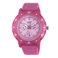 Casio Women's LTP1328-4EV Sport Classic Pink Analog Dial and Resin Strap Watch Casio Women's LTP1328-4EV Sport Classic Pink Analog Dial and Resin Strap Watch
