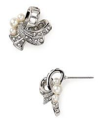 Sophisticated and sweet, these Carolee earrings are a jewelry box staple you'll turn to for events and special occasions. Sophisticated and sweet, these Carolee earrings are a jewelry box staple you'll turn to for events and special occasions.