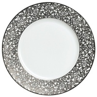 The very intricate design found on this pattern is directly inspired by the decorative motifs of the Rensaissance. This is evident on the metalwork and flatware pieces with engraved handles that were produced during that period in Toledo, Spain. This inspiration is picked up again in the plant-related theme of the design: leaves, vines and flowers interweave and form volutes, a characteristic ornamental motif of that period, created by spiraling scrolls and whorls. The very intricate design found on this pattern is directly inspired by the decorative motifs of the Rensaissance. This is evident on the metalwork and flatware pieces with engraved handles that were produced during that period in Toledo, Spain. This inspiration is picked up again in the plant-related theme of the design: leaves, vines and flowers interweave and form volutes, a characteristic ornamental motif of that period, created by spiraling scrolls and whorls.