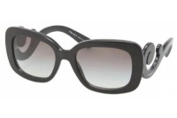 Prada 27OS 1AB3M1 Black 27OS Square Sunglasses Prada 27OS 1AB3M1 Black 27OS Square Sunglasses