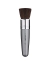 This versatile natural bristled brush is the ideal partner to any cheek color. Designed with a short easy-grip handle for portability and convenience, the flat bristled head provides the ideal application of blush for a flawless look. 
