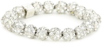 Anne Klein ASTRA Silver-Tone Crystal Fireball Stretch Bracelet Anne Klein ASTRA Silver-Tone Crystal Fireball Stretch Bracelet