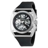 Breil Men's Watch TW0692 Chronograph Black Dial Rubber Band Breil Men's Watch TW0692 Chronograph Black Dial Rubber Band