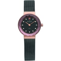 Skagen Denmark Rose Gold / Charcoal Dial Women's Watch - 456SRM Skagen Denmark Rose Gold / Charcoal Dial Women's Watch - 456SRM