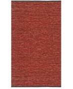 Present your home with gorgeous color, impeccable texture and striking design with the Matador area rug. Crafted in India, it features durable leather strips that are hand-woven in a cotton foundation to create a combination of supreme durability and aesthetically pleasing design.