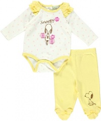 Franco Apparel Baby-Boys Newborn Peanuts Bodysuit Set Franco Apparel Baby-Boys Newborn Peanuts Bodysuit Set