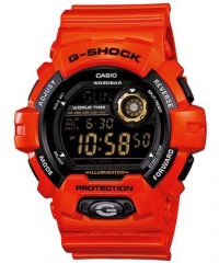 Casio Men's G8900A-4 Red Resin Quartz Watch with Black Dial Casio Men's G8900A-4 Red Resin Quartz Watch with Black Dial