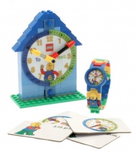 LEGO 9005008 Time Teacher Boy Kids' Minifigure Link Watch & Constructible Clock