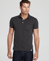 A classic polo design is updated with a trim, modern fit that's suitable for a variety of casual venues. A classic polo design is updated with a trim, modern fit that's suitable for a variety of casual venues.