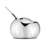 The Georg Jensen Legacy collection is a perfect illustration of how a more decorative style incorporated into modern design can result in a gorgeous piece - the smooth, curved surfaces are mirroring their surroundings in a world of glittering sumptuousness. The Georg Jensen Legacy pitcher is ideal for pouring water or juice, for example. The decorative grooves provide a firm grip while the pitcher insulating design ensures that ice water stays cold for a while. The Georg Jensen Legacy pitcher is made of stainless steel and comes with an elegant white stopper. The Georg Jensen Legacy collection is a perfect illustration of how a more decorative style incorporated into modern design can result in a gorgeous piece - the smooth, curved surfaces are mirroring their surroundings in a world of glittering sumptuousness. The Georg Jensen Legacy pitcher is ideal for pouring water or juice, for example. The decorative grooves provide a firm grip while the pitcher insulating design ensures that ice water stays cold for a while. The Georg Jensen Legacy pitcher is made of stainless steel and comes with an elegant white stopper.