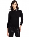 BCBGeneration Women's Basic Pullover, Black, Small