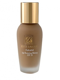 The years-younger face. More than a wonderful makeup, this light, silky formula helps revitalize skin for a smoother, firmer look now and in the future. Vitamins C and E and a plant-derived hydrating complex help protect and moisturize skin, leaving it smooth, soft, conditioned. FAST FACTS--Medium/full coverage-luminous finish. For normal/dry or dry skin. Protects with SPF 15 sunscreen. All Estée Lauder foundations are non-acnegenic and are dermatologist tested. 1 oz. The years-younger face. More than a wonderful makeup, this light, silky formula helps revitalize skin for a smoother, firmer look now and in the future. Vitamins C and E and a plant-derived hydrating complex help protect and moisturize skin, leaving it smooth, soft, conditioned. FAST FACTS--Medium/full coverage-luminous finish. For normal/dry or dry skin. Protects with SPF 15 sunscreen. All Estée Lauder foundations are non-acnegenic and are dermatologist tested. 1 oz.