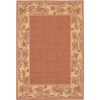 Couristan Recife Island Retreat Indoor/Outdoor Area Rug - Terra Cotta/Natural, 5.3 x 7.6 ft.