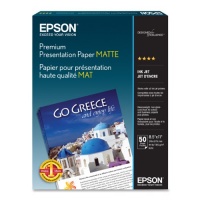 Epson Premium Presentation Paper MATTE (8.5x11 Inches, 50 Sheets) (S041257)