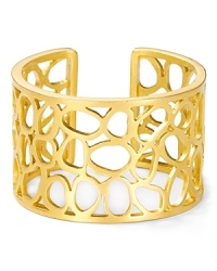 T Tahari Essentials Worn Gold Filigree Cuff Bracelet T Tahari Essentials Worn Gold Filigree Cuff Bracelet