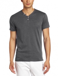 French Connection Men's Short Sleeve Henley French Connection Men's Short Sleeve Henley