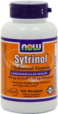 Now Foods Sytrinol 150mg, Veg-capsules, 120-Count