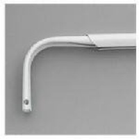 Single Curtain Rod Size: 26 to 46 Single Curtain Rod Size: 26 to 46