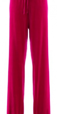 Juicy Couture Cerise #7 Pink Velour Original Drawstring Relaxed Leg Lounge Pant XL Juicy Couture Cerise #7 Pink Velour Original Drawstring Relaxed Leg Lounge Pant XL