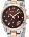 Michael Kors Women's MK5495 Runway Two Tone Chronograph Watch