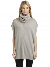 THE LOOKCowlneckRibbed knit trimTailored seamTHE FITAbout 31 from shoulder to hemTHE MATERIALAcrylic/mercerized woolCARE & ORIGINDry cleanImportedModel shown is 5'9 (175cm) wearing US size Small. 