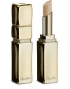 An indispensable match for your lipstick, the first smoothing base in stick form that defines, smoothes, and plumps the lips, leaving them perfectly prepared for lasting lipstick hold. The new formula includes micro beads that expands as soon as they are in contact with the natural moisture of your lips adding volume and contour. Comes in a new gilded metal case designed by jeweller Herve Van Der Straeten. 