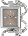 Gucci Women's YA120509 Tornabuoni Square Brown Dial Watch