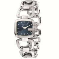 Gucci Women's YA125508 G-Gucci Small Blue Dial Steel Bracelet Watch Gucci Women's YA125508 G-Gucci Small Blue Dial Steel Bracelet Watch