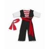 Black Pirate Costume Child's for dressup or Halloween! (2T-4T)