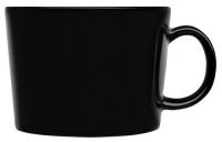 iittala Teema 7-1/2-Ounce Teacup, Black iittala Teema 7-1/2-Ounce Teacup, Black