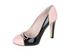 Red Valentino Womens Patent Colorblock Pumps