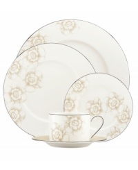 Lenox makes vintage florals feel fresh with the Blush Silhouette creamer. Sturdy bone china combining a muted palette and sparkling platinum edge brings unparalleled elegance to formal tables. Lenox makes vintage florals feel fresh with the Blush Silhouette creamer. Sturdy bone china combining a muted palette and sparkling platinum edge brings unparalleled elegance to formal tables.