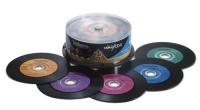 Verbatim Digital Vinyl 700 MB Multicolor CD-R Spindle 25 Discs Verbatim Digital Vinyl 700 MB Multicolor CD-R Spindle 25 Discs
