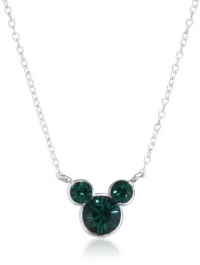 Disney Mickey Crystal Birthstone Pendant Necklaces Disney Mickey Crystal Birthstone Pendant Necklaces