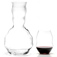 Riedel 5450/35 4-pieces Swirl Red Wine Glasses + 1-piece Swirl Decanter, Set of 5 Riedel 5450/35 4-pieces Swirl Red Wine Glasses + 1-piece Swirl Decanter, Set of 5