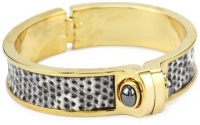 KARA by Kara Ross Classic Baby Shirt Cuff Bracelet, Ring Lizard and Hematite KARA by Kara Ross Classic Baby Shirt Cuff Bracelet, Ring Lizard and Hematite