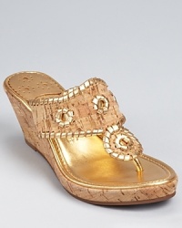 Jack Rogers Wedges - Metallic Marbella Mid Jack Rogers Wedges - Metallic Marbella Mid