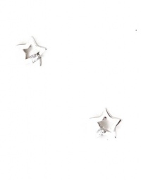 Juicy Couture Silver Pave Star Stud Earring Juicy Couture Silver Pave Star Stud Earring
