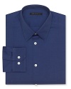 Theory Posh Twill Dover Print Dress Shirt - Contemporary Fit